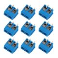 180Pcs 5mm Pitch 2 Pin & 3 Pin PCB Mount Screw Terminal Block Connector for (150 x 2 Pin, 30 x 3 Pin). 