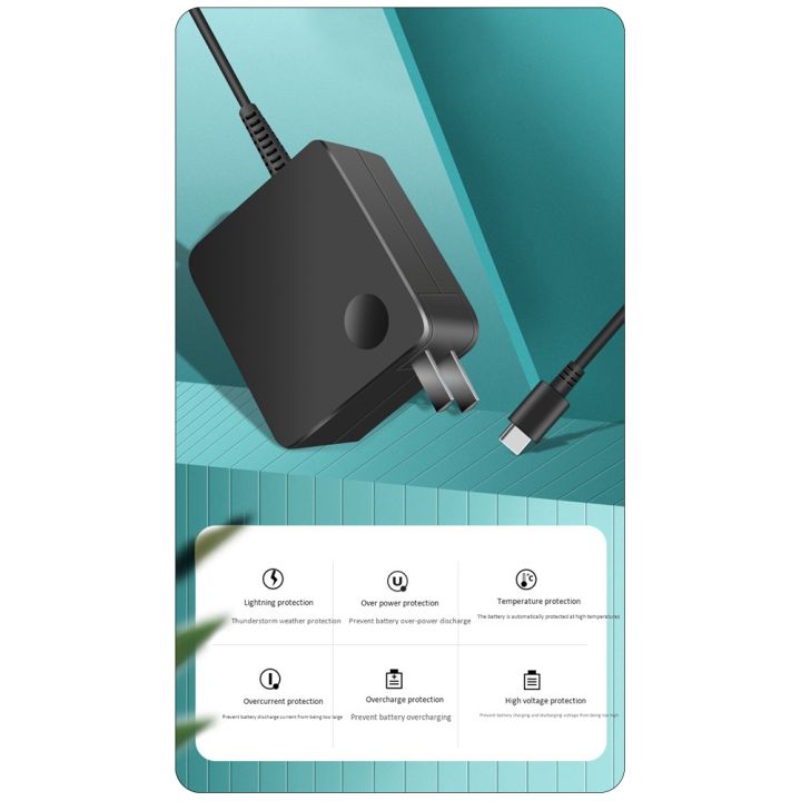 Suitable%20for%20Lenovo%20Square%20Notebook%20Adapter%2065W%20Charger%20US%20Plug%20-%20Image%203