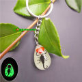 Luminous Small Scorpion Key Ring Glow in the Dark Fluorescent Keyring Key Holder. 