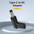 USB C PD to DC Power Connector Universal 15V 19V 12V Type C to DC Jack Plug Charging Adapter Converter for Router Tablet PD. 