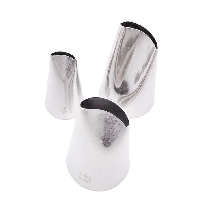 #61%20#122%20#123%203Pcs/set%20Rose%20Petal%20Piping%20Nozzle%20Cake%20Decorating%20Icing%20Tip%20Stainless%20Steel%20Pastry%20Nozzles%20For%20Cream%20Korea%20Bean%20Paste%20Flower%20Petal%20-%20Image%202