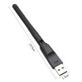 Hi Speed Alfa Net Wifi Fixed 3Dbi Antenna Wireless-N USB Adapter Model-W007 - Black.