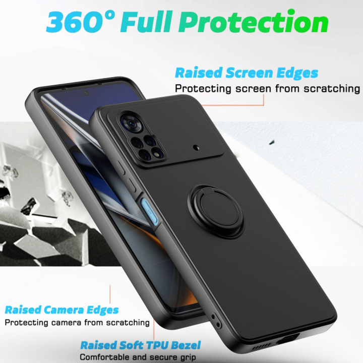 lthmy%20for%20Huawei%20P50%20Pocket%20Case%20Slim%20Silicone%20Rubber%20Shockproof%20Protective%20Cover%20with%20Ring%20Holder%20Stand%20-%20Image%209