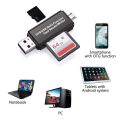 VODOOL USB Micro USB Card Reader SD/Micro SD TF OTG Smart Memory Card Adapter For PC Computer Laptop Cardreader SD Card Reader.