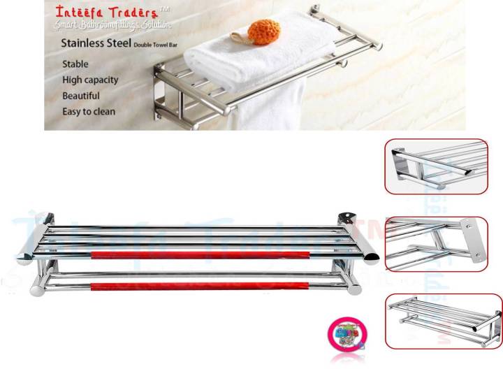 Wall%20Mounted%20Towel%20Racks%20Ra%20Wall%20Mounted%20Towel%20Rack%20Bathroom%20Hotel%20Rail%20Holder%20Storage%20Shelf%20Stainless%20Steel,%20Silver,towel%20holders%20bath,towel%20rack,bathroom%20shelves%20-%20Image%209
