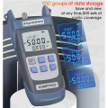 COMPTYCO Handheld Optical Meter Optical Fiber Tester Optical Attenuation Test with FC/SC Adapter(OPM -70 -+10DBm). 