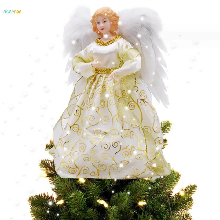 Treetop%2012"%20Angel%20Figurine%20Christmas%20Ornament%20Lighted%20Christmas%20for%20Cafe%20-%20Image%202