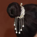 Tassel Hair Clip Hair Claw Women Bun Barrettes Ponytail Holder Hairpins Fashion Hair Accessories-MOILY.
