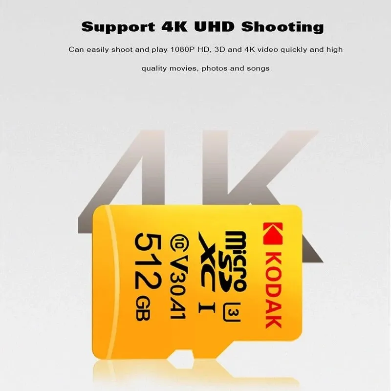 KODAK Original Micro SD 64GB 32GB Memori Memory Card C10 TF