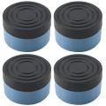 LKPCIGCXM 4 Pcs/Set Anti-Vibration Pads Rubber Noise Reduction Vibration Anti-Walk Foot Mount for Washer and Dryer Adjustable Height Washing Machine Mat (Blue). 