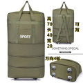 Large-Volume Waterproof158Air Consignment Bag Travel Case Abroad Moving Storage Folding Luggage Large Bag Universal Wheel. 