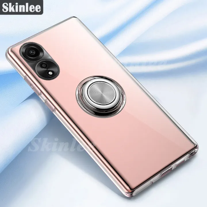 Phone%20case%20For%20OPPO%20A78%204G%20NFC%20Back%20cover%20Ring%20Holder%20Phone%20Case%20Ultra%20Thin%20Transparent%20Car%20Navigation%20Silicone%20Clear%20Cases%20For%20OPPO%20A78%205G%20Cover%20cases%20-%20Image%202