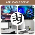 3-Tier Mechanical Keyboard Holder Display Stand Keyboard Shelf for Storage Three Mechanical Keyboard Durable Easy to Use Black. 