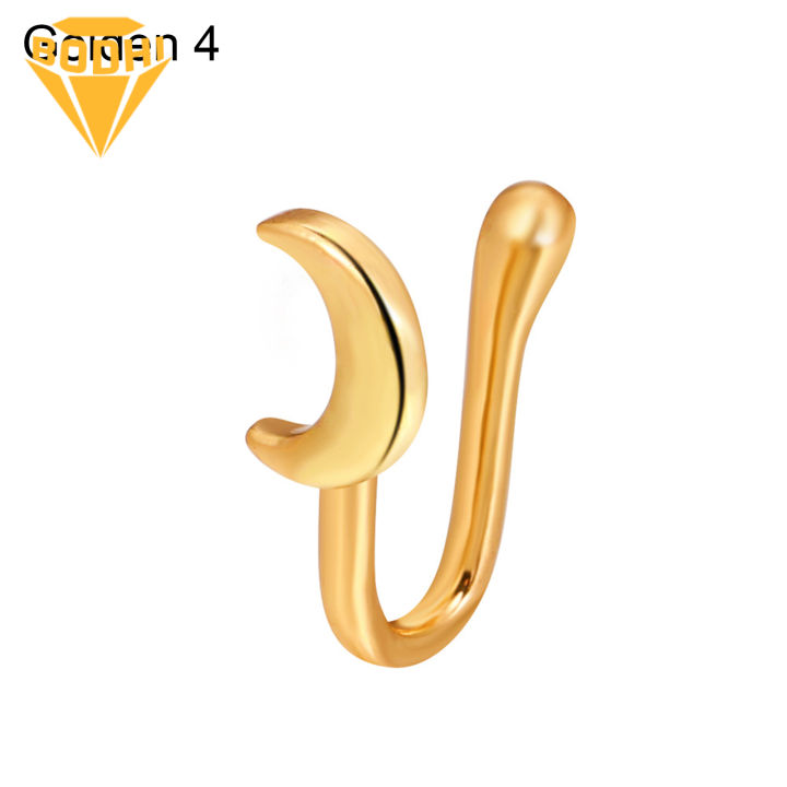 Septum%20Rings%20Eye-catching%20Easy%20to%20Wear%20Women%20Nose%20Rings%20Hoop%20-%20Image%202