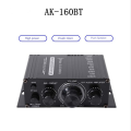 OUMERY AK-160BT 2 Channel Power Amplifier Audio Home Theater Amplifier Support Bluetooth-Compatible with USB/SD AUX Input. 