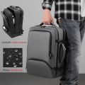 17.3''Large Capacity USB Port Multi-functional Business Laptop Backpack For Men Outdoor Travel Bag Oxford Waterproof Schoolbag.