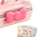 3 Layer Multipurpose Storage Box Hair Accessories Organizer for Scrunchies. 