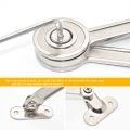 Folding Lid Suprt Hinge Soft Close &Open Gas Spring Lid Lift Up Stay Buffer Damper for Kitchen Cabinet Door Cupboard Toy Box. 