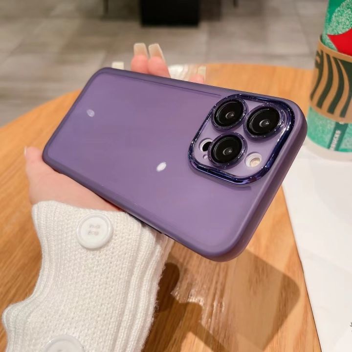 for%20iPhone%2014%2013%2012%2011%20Pro%20Max%20Plus%20Mini%20X%20XR%20SE%207%208%20Case%20Lens%20Film%20Camera%20Plating%20Frame%20Clear%20Soft%20Anti-fall%20Cover%20Shell%20Fundas%20-%20Image%202