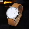 【Hannah Martin Store】Simple Minimalist Watch Fashion Quartz Auto Date Men Watches Men Watches No Logo Relogio Masculino homme.