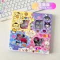 100PCS Cute Sanrio Stickers Gift Box Kuromi Melody Cinnamoroll Guka Set DIY Phone Waterproof Cartoon Decorative Sticker Materia.