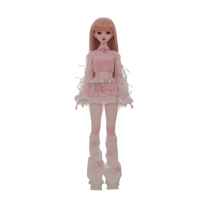 ShugaFairy%20Bariy%201/4%20Bjd%20Dolls%20Girl%20Group%20Pink%20Skirt%20Good%20Girl%20Cute%20Style%20Long%20Straight%20Hair%20Ball%20Jointed%20Doll%20Bjd%20Doll%20Full%20Set%20-%20Image%206