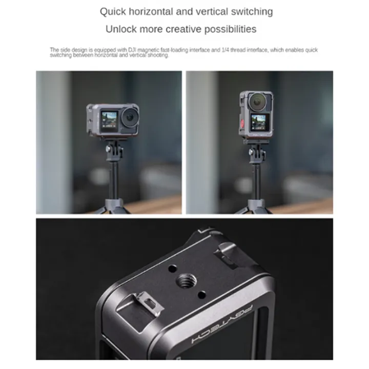 for%20Action%204%20Metal%20Rabbit%20Cage%20Aluminum%20Expansion%20Multifunctional%20Protective%20Bezel%20Parts%20-%20Image%202