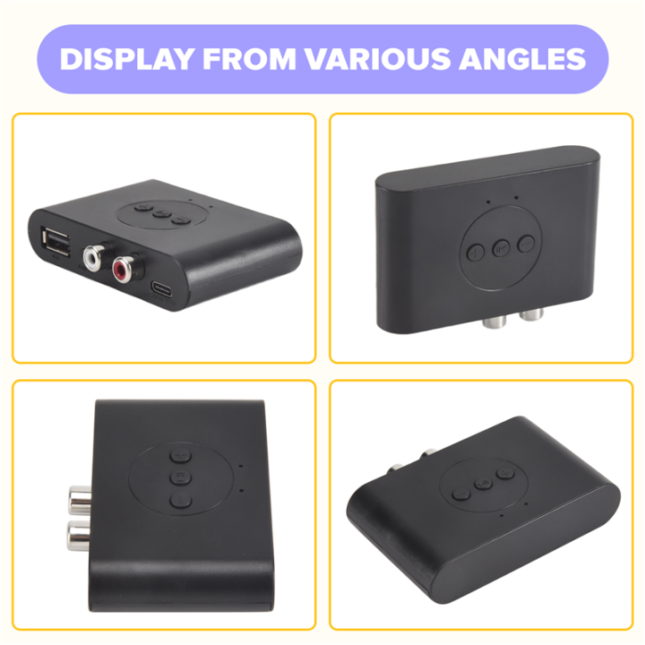 Bluetooth%205.3%20Audio%20Receiver%20NFC%20USB%20U%20Disk%203.5mm%20For%20Car%20Speaker%20-%20Image%203