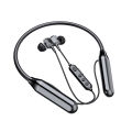 New cross-border 5.3 neckband wireless Bluetooth dual dynamic 4-speaker ultra-long standby halterneck universal sports earphones. 