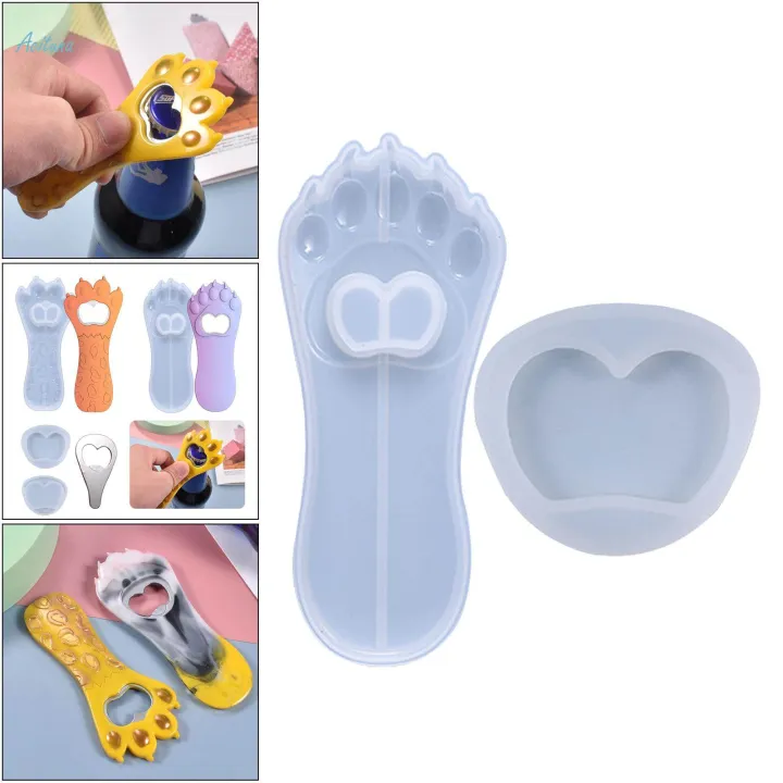 Cat Claw Shaped Bottle Opener Silicone Molds Crasting