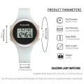 SYNOKE Women's Watch Digital Women Dress 50M Waterproof Stopwatch Sports Luminous Multifunction LED Electronic Wrist Watch Lady. 