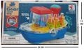 Transparent Gear Ship Boat, Music & Lighting Toy for Kids. 