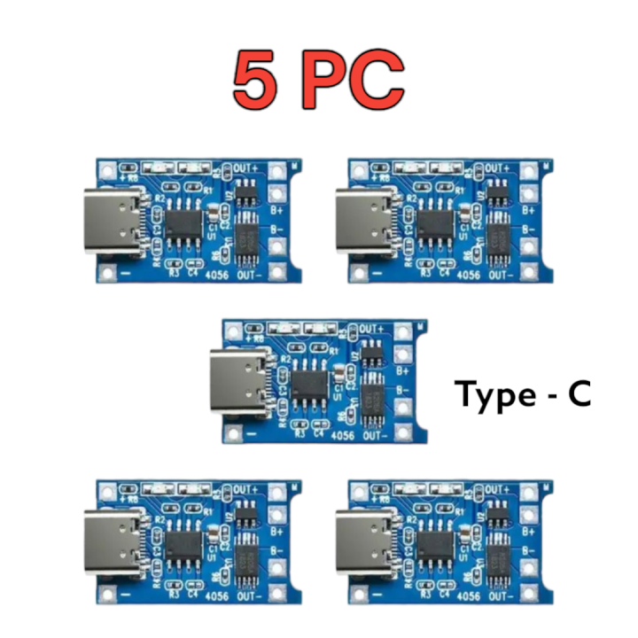 Type C Charging module TP4056 18650 1A lithium Battery Charging Module ...