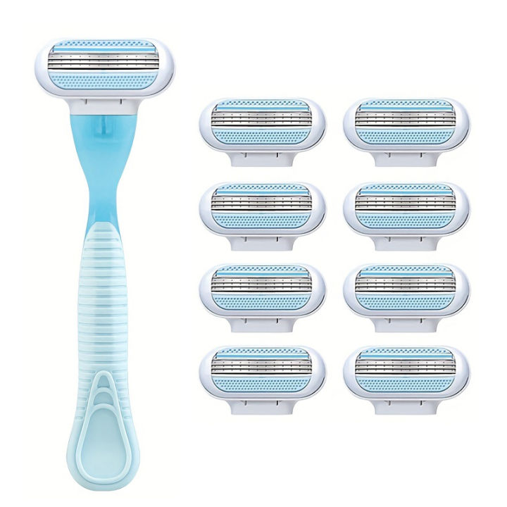 Beauty%20Safety%20Razor%20For%20Women,%203-Layers%20Replacement%20Blades,%20Women's%20Shaver%20With%20Lube%20Strip,%20Safety%20Shaving%20Set,%20Classic%20Shaving%20-%20Image%207