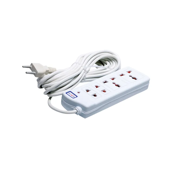 Multi Plug Maxline ML-017 Multiplug 4 Port Extention Socket 20 Feet ...