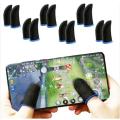 (8 Pcs) Mobile Finger Sleeve/Press Trigger Game Controller Sweatproof Gloves for Mobile Gaming / Finger Sleeves. 