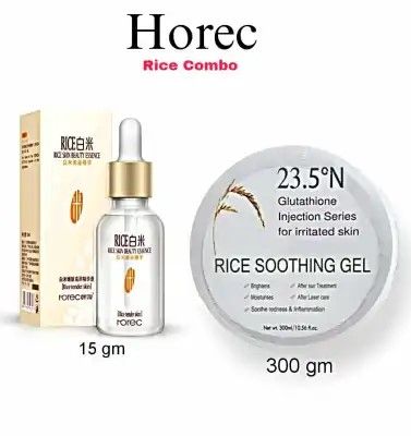 Horec Rice combo , Rice serum and Gell