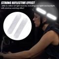 Motorcycle Reflective Stickers Tape Safety Reflection Strips High Visibility Retro Reflector Warning Signs Auto Accessories.