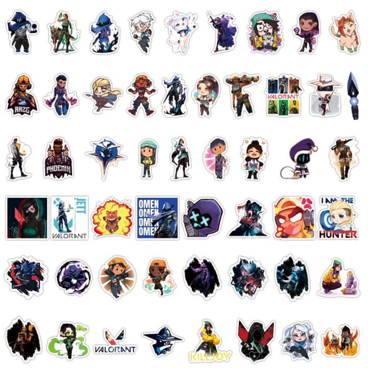 10/30/50PCS%20Game%20Valorant%20Graffiti%20Sticker%20Waterproof%20Suitcase%20Notebook%20Water%20Cup%20Refrigerator%20Helmet%20WaterCupWholesale%20-%20Image%205