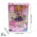 Girl Angela Stylish Barbie Doll Wonderful Toy With Dress & Accessories For Kids & Girls - Doll. 