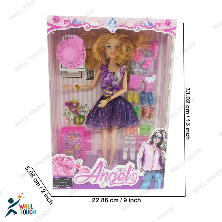 Girl%20Angela%20Stylish%20Barbie%20Doll%20Wonderful%20Toy%20With%20Dress%20&%20Accessories%20For%20Kids%20&%20Girls%20-%20Doll%20-%20Image%203
