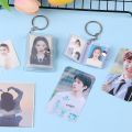 Clear PVC Small Picture Book Mini Photo Album Keychain Photos Key Chain. 