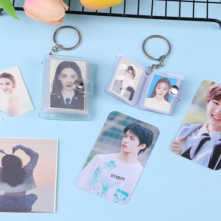 Clear%20PVC%20Small%20Picture%20Book%20Mini%20Photo%20Album%20Keychain%20Photos%20Key%20Chain%20-%20Image%206