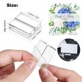Acrylic Stands Clear Place Card Holders with Card Slot Table Numbers Display Stands Wedding Sign Holders (12 Pieces). 