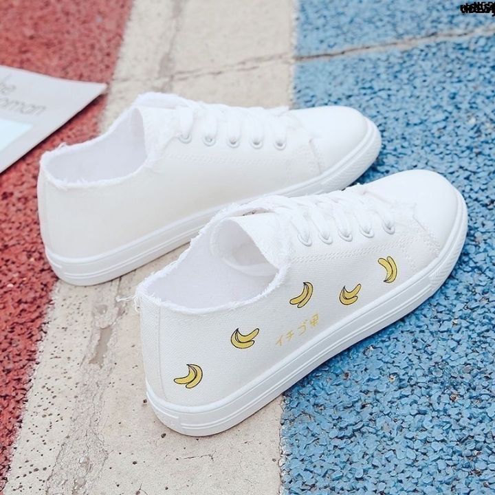 New%20Korean%20Style%20Women's%20White%20Shoes%20%EF%B9%A4%20Flat%20Bottom%20*%20Lazy%20People%20without%20Students%20%EF%B8%B8%20Canvas%20Shoes%20%EF%B9%95%EF%B9%82%20Spring%20and%20Summer%20#%EF%B9%8F%20Half%20Back%20Slip-on%20%C2%B7%20-%20Image%207