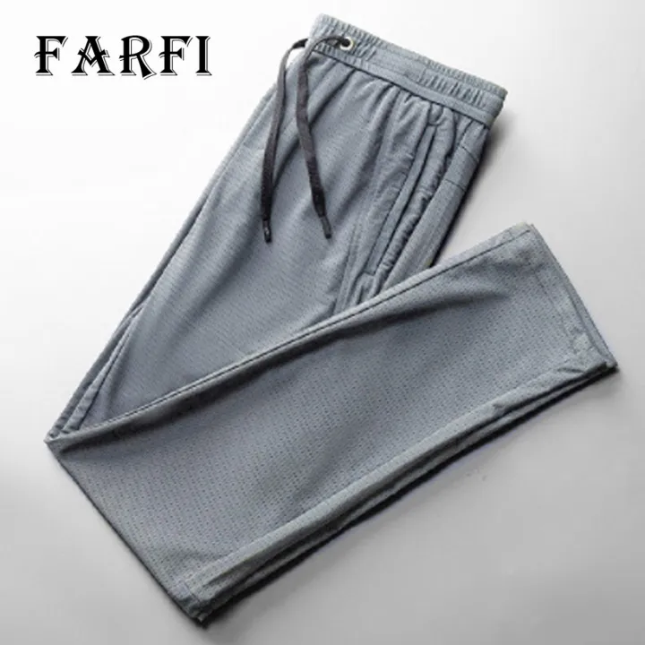 Farfi%20Summer%20Sweatpants%20Solid%20Color%20Plus%20Size%20Mesh%20Men%20Sweatpants%20-%20Image%209
