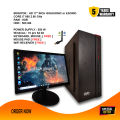 Intel Core i7 8MB Cache RAM 8GB HDD 500GB Graphics 4GB (Internal + External) Gaming PC 64 Bit And  'Monitor 17 inch'  New Full Desktop Computer. 