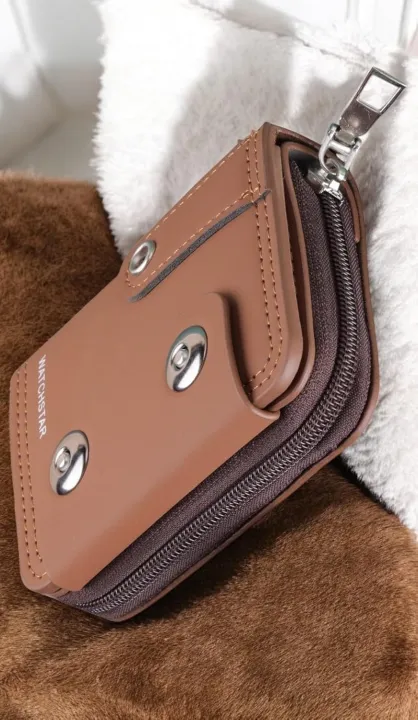 Blocking%20Zip%20Pocket%20Purse%20Lady%20Men%20Wallet%20Case%20Unisex%20Leather%20Card%20Holder%20-%20Image%208