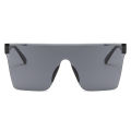 Fashion New Connected Large Frame Sunglasses Ultra Square Frame Sun Shade Eyeglasses Anti UV400 Driving Shades Female.