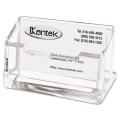 PVC Transparent Business Card Stand.